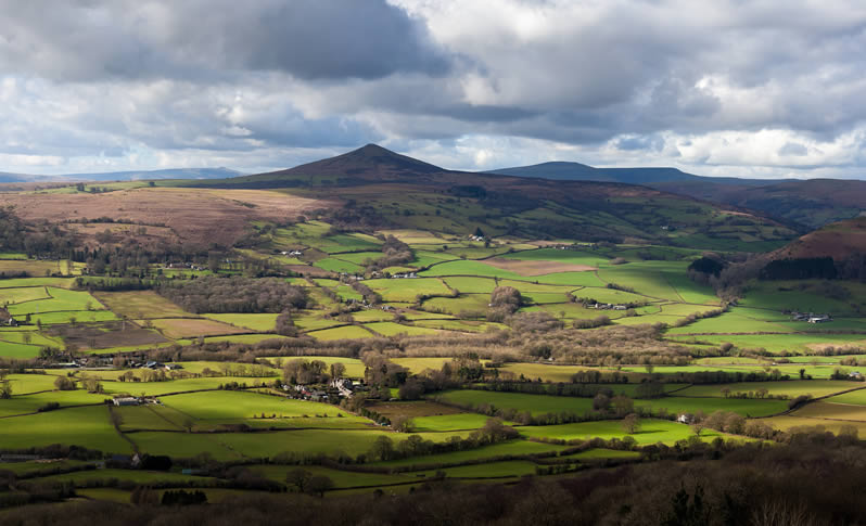 Abergavenny SUgar Loaf Mountain