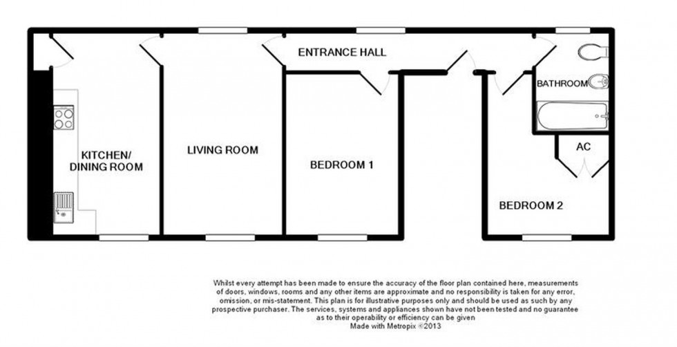 Floorplan for Camden Court, Brecon, Powys