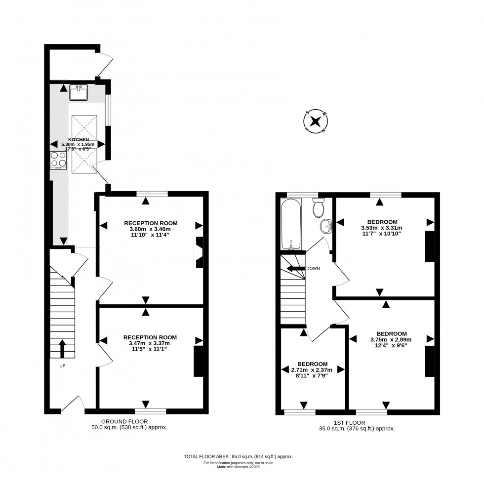 Floorplan for Newbridge-on-Wye, Llandrindod Wells, Powys