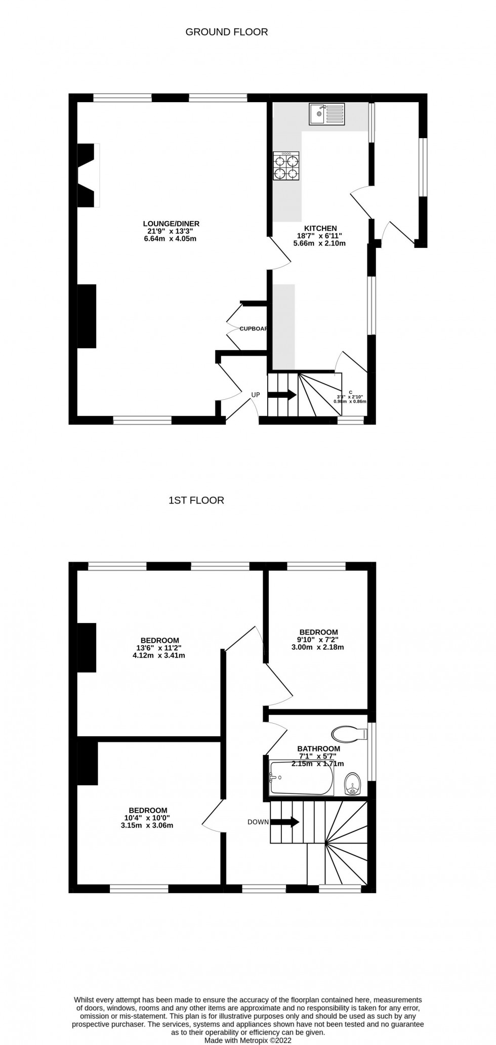 Floorplan for Talgarth, Brecon, Powys