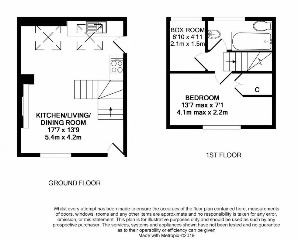 Floorplan for Sennybridge, Brecon, Powys
