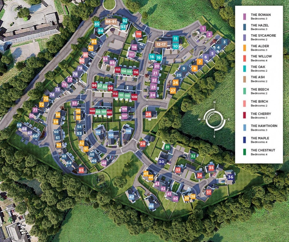 Floorplan for Brecon, Powys