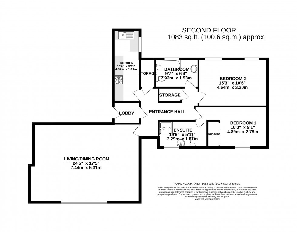 Floorplan for Sarno Square, Abergavenny, Monmouthshire