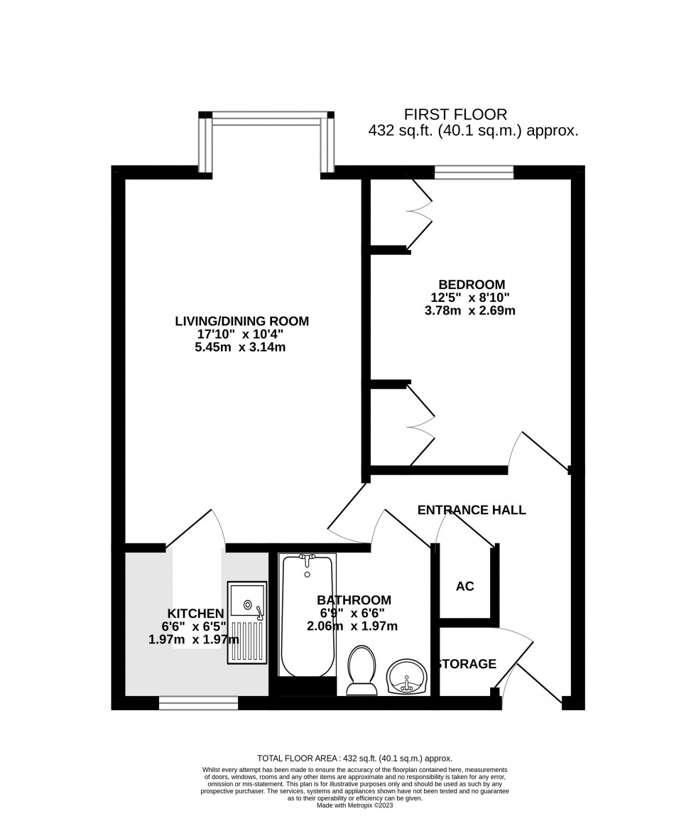 Floorplan for Hereford Road, Abergavenny, Monmouthshire
