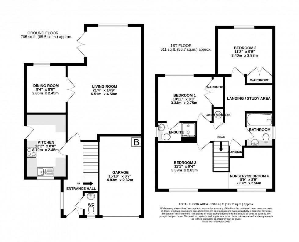 Floorplan for Ysbytty Fields, Abergavenny, Monmouthshire