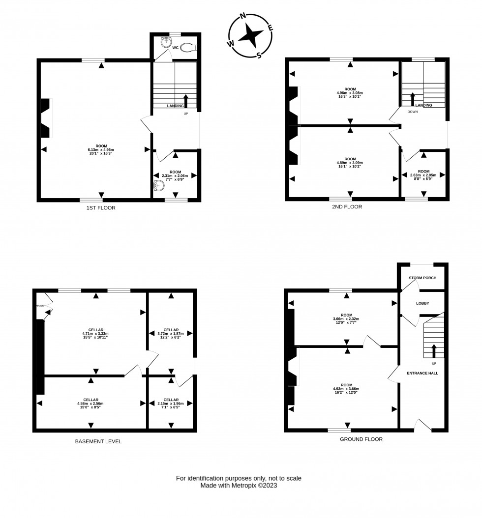 Floorplan for West Street, Builth Wells, Powys