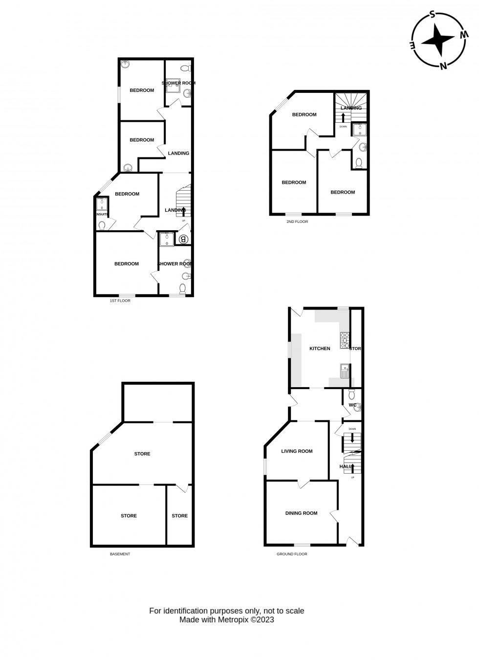 Floorplan for The Strand, Builth Wells, Powys