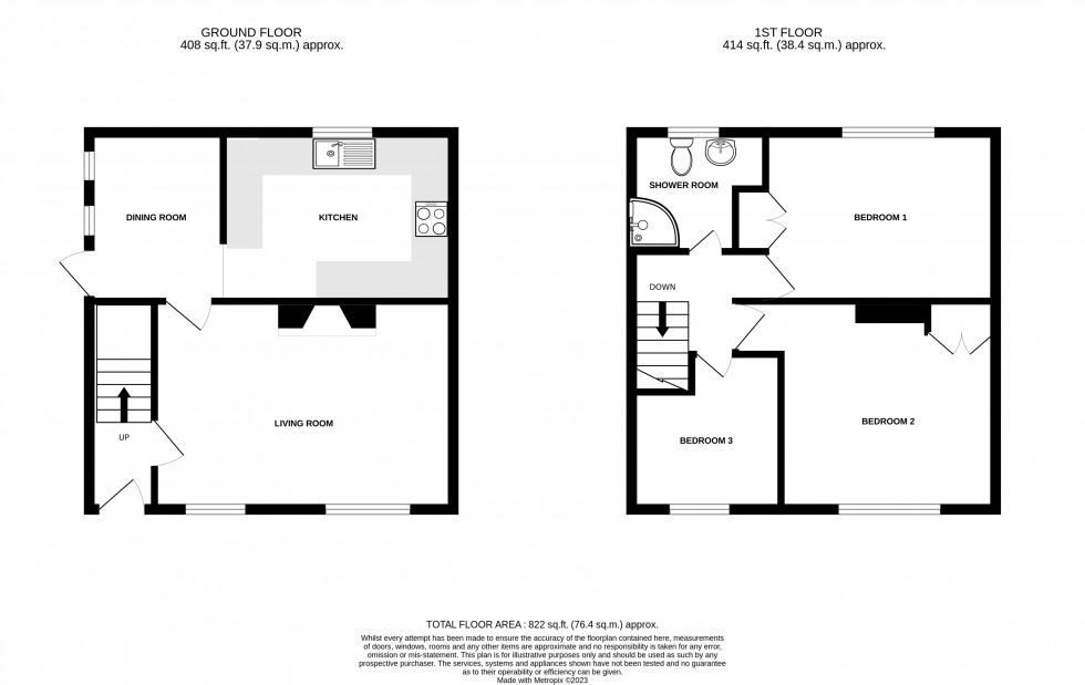 Floorplan for Trecastle, Brecon, Powys