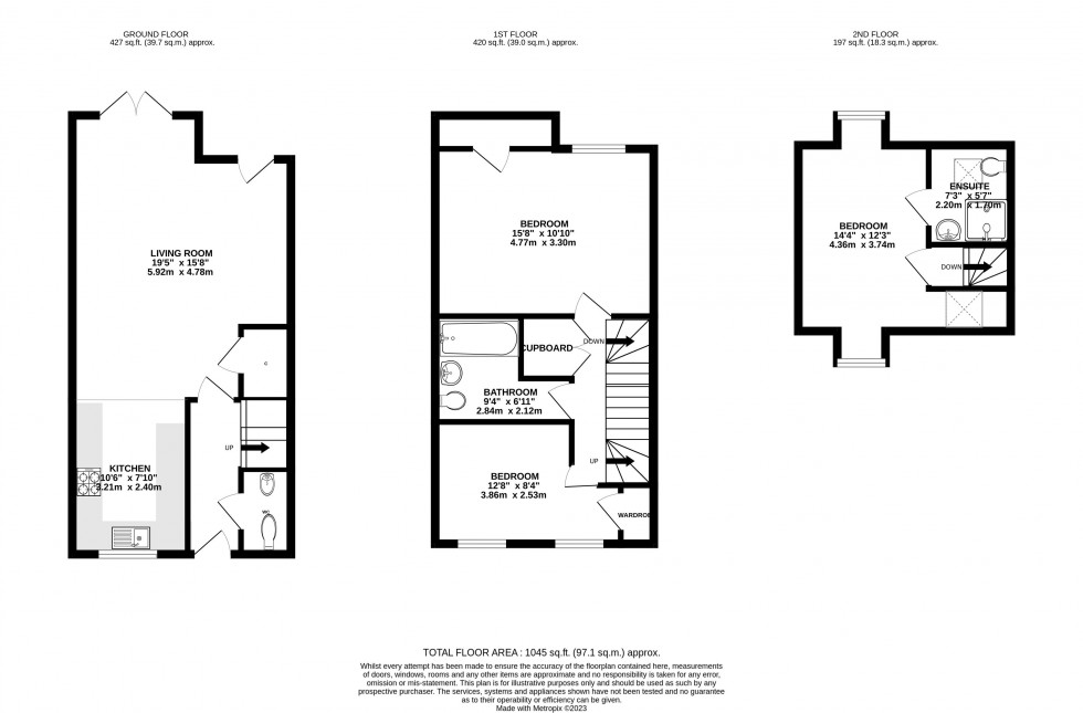 Floorplan for Honddu Court, Brecon, Powys