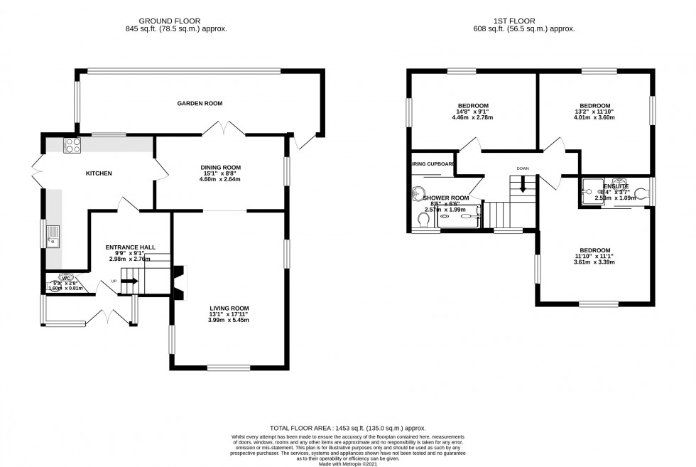 Floorplan for Clyro, Hereford, Powys