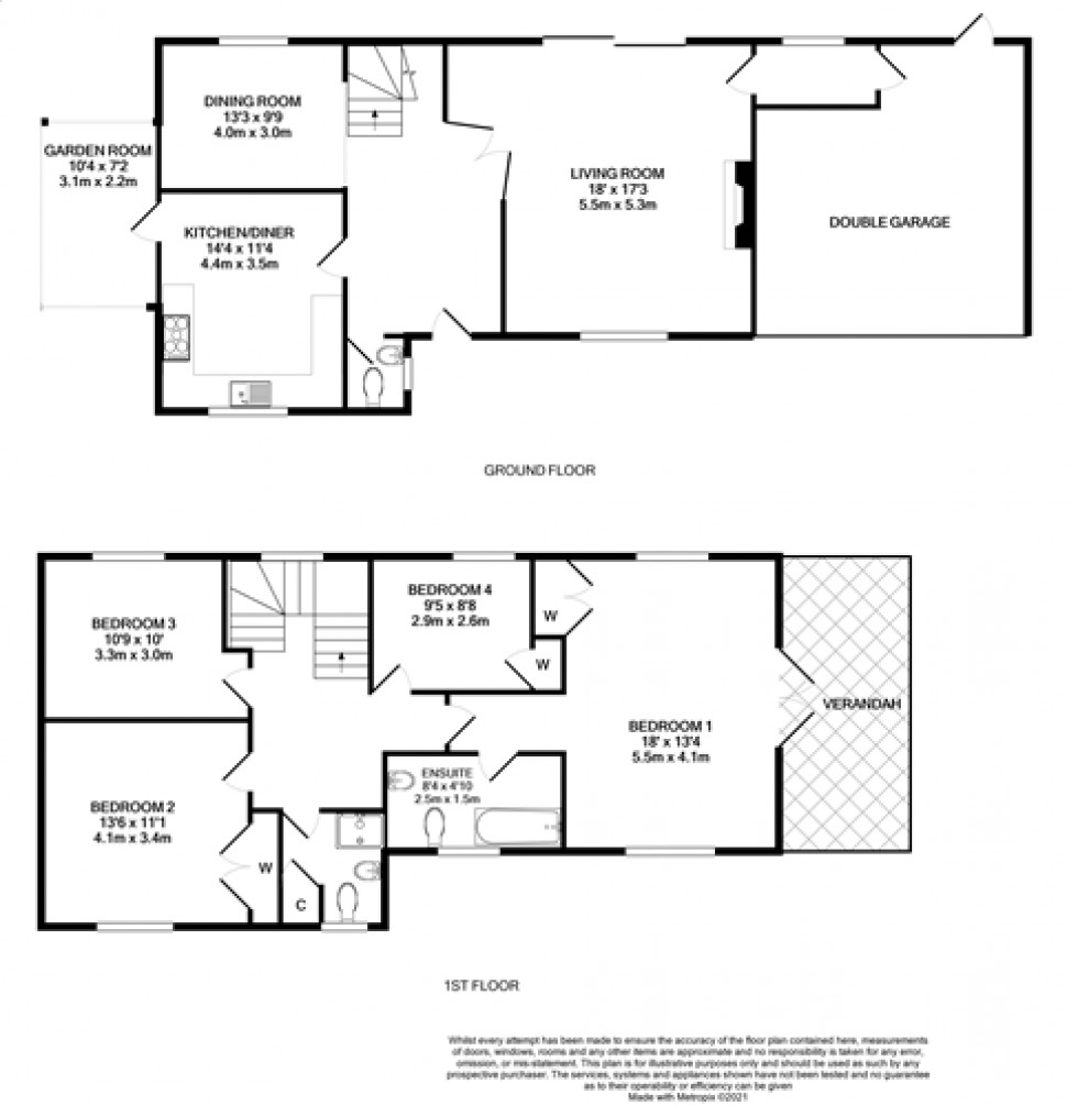 Floorplan for Pwllgloyw, Brecon, Powys