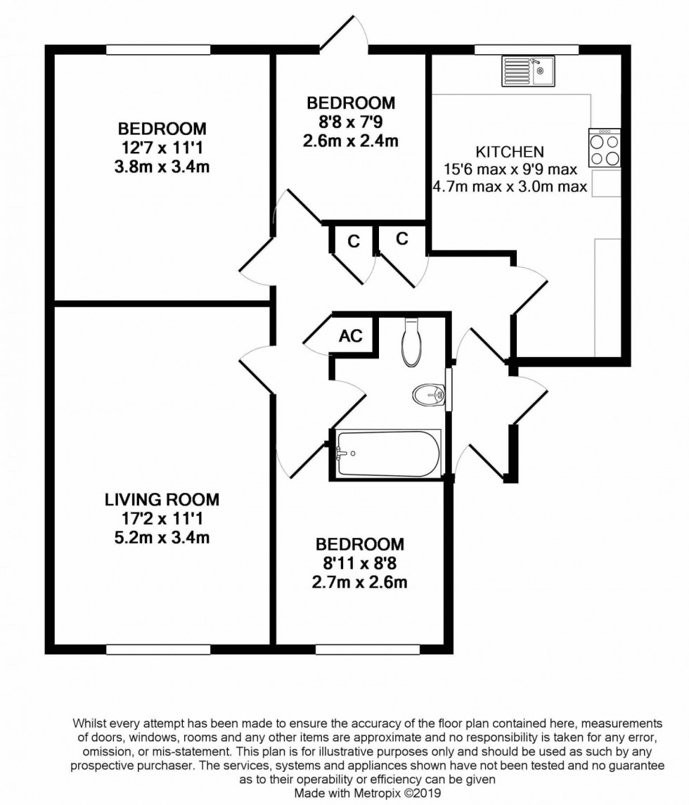 Floorplan for Parc Pendre, Brecon, Powys