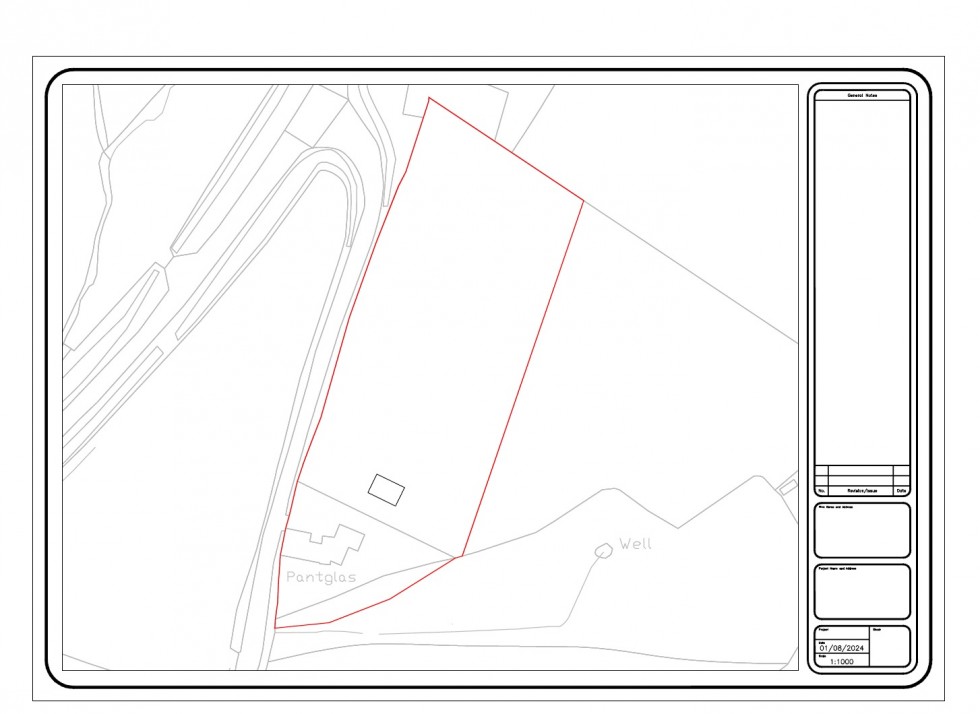 Floorplan for Beulah, Llanwrtyd Wells, Powys