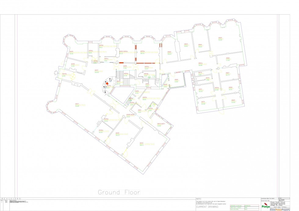 Floorplan for Ithon Road, Llandrindod Wells, Powys