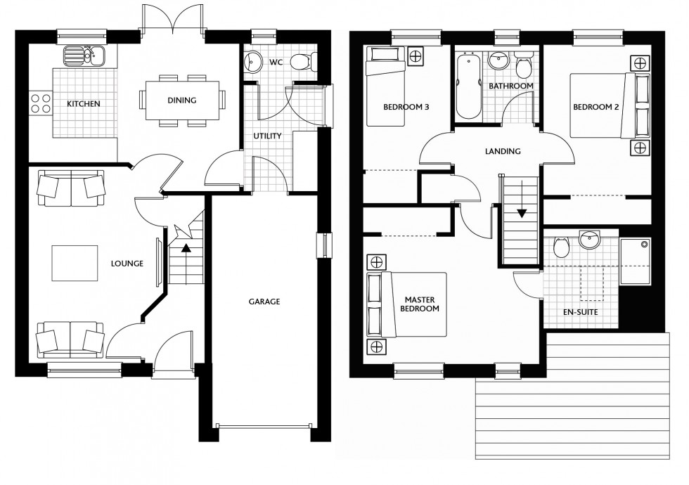 Floorplan for Hoggan Park, Brecon, Powys