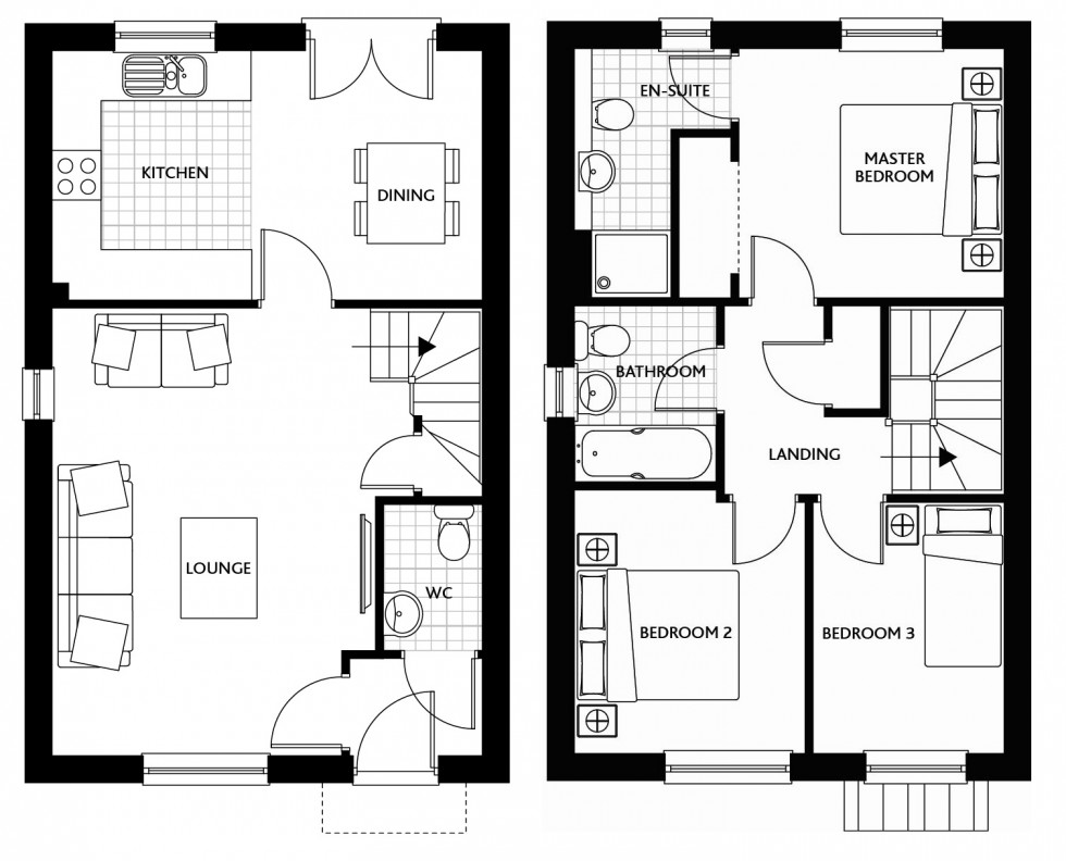 Floorplan for Brecon, Powys