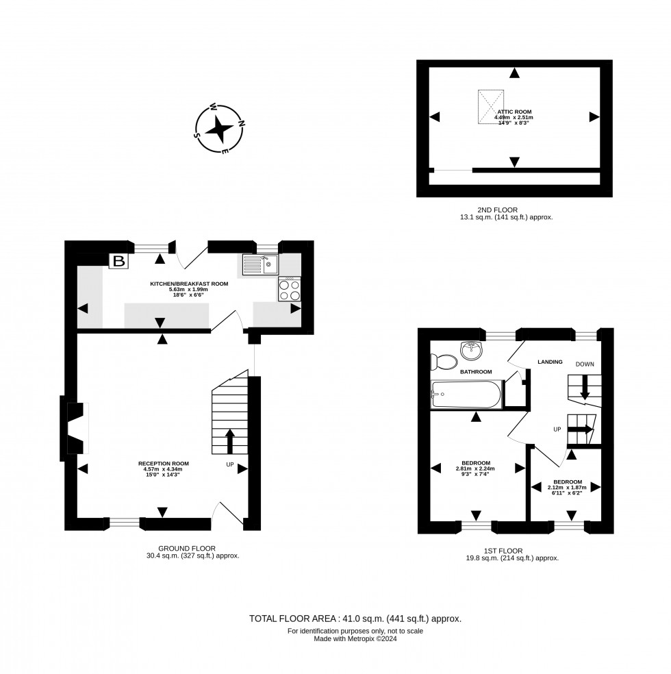 Floorplan for Irfon Crescent, Llanwrtyd Wells, Powys