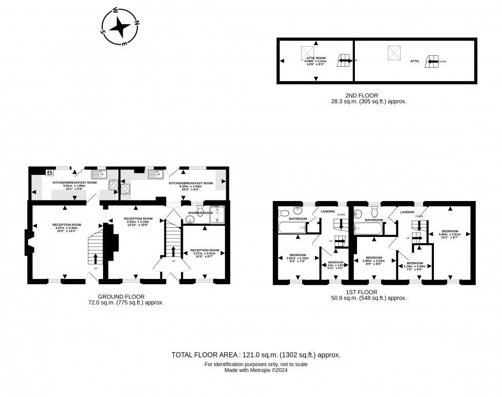 Floorplan for Irfon Crescent, Llanwrtyd Wells, Powys