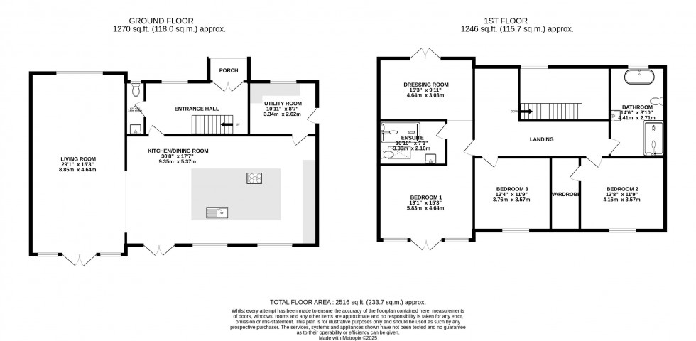 Floorplan for Llangenny, Crickhowell, Powys