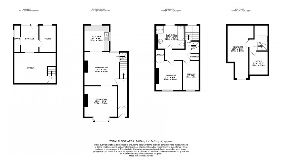 Floorplan for Sennybridge, Brecon, Powys