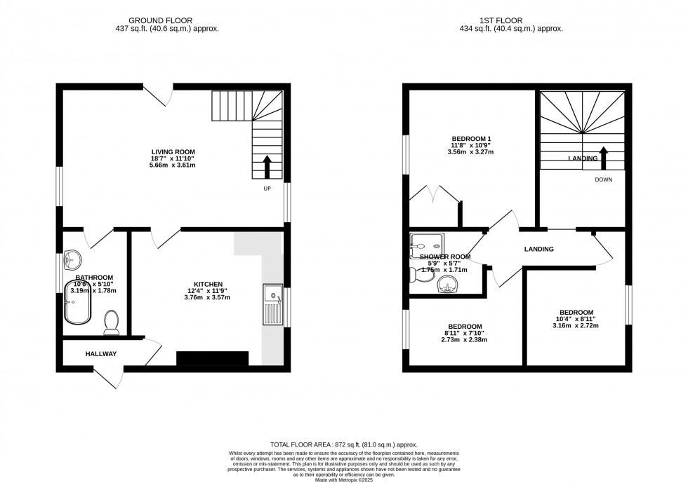 Floorplan for Talgarth, Brecon, Powys
