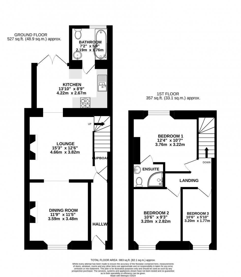 Floorplan for Blaenavon, Pontypool, Torfaen