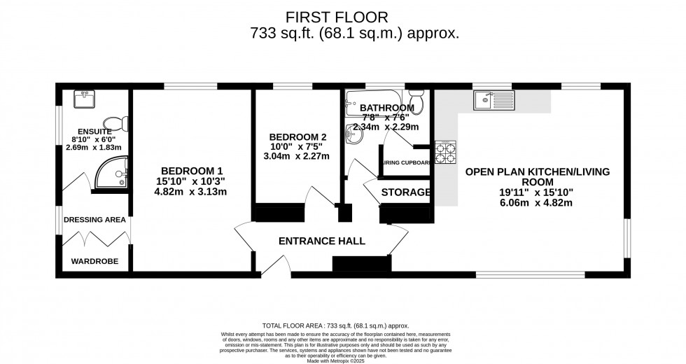 Floorplan for Sarno Square, Abergavenny, Monmouthshire