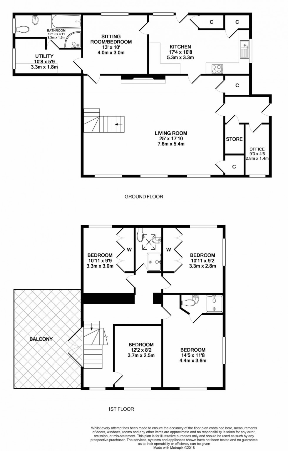 Floorplan for Cwmwysg Trecastle, Brecon, Powys