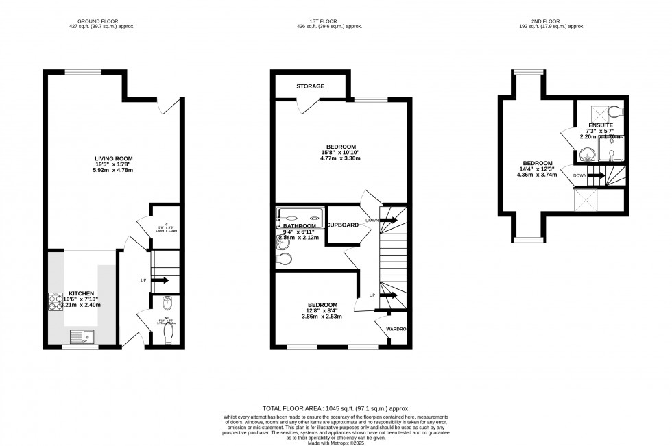 Floorplan for Honddu Court, Brecon, Powys