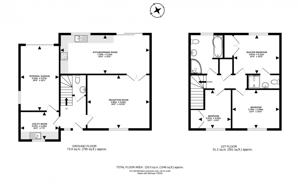Floorplan for Cilmery, Builth Wells, Powys