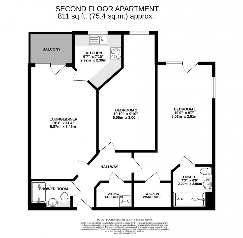 Floorplan for Tudor Street, Abergavenny, Monmouthshire