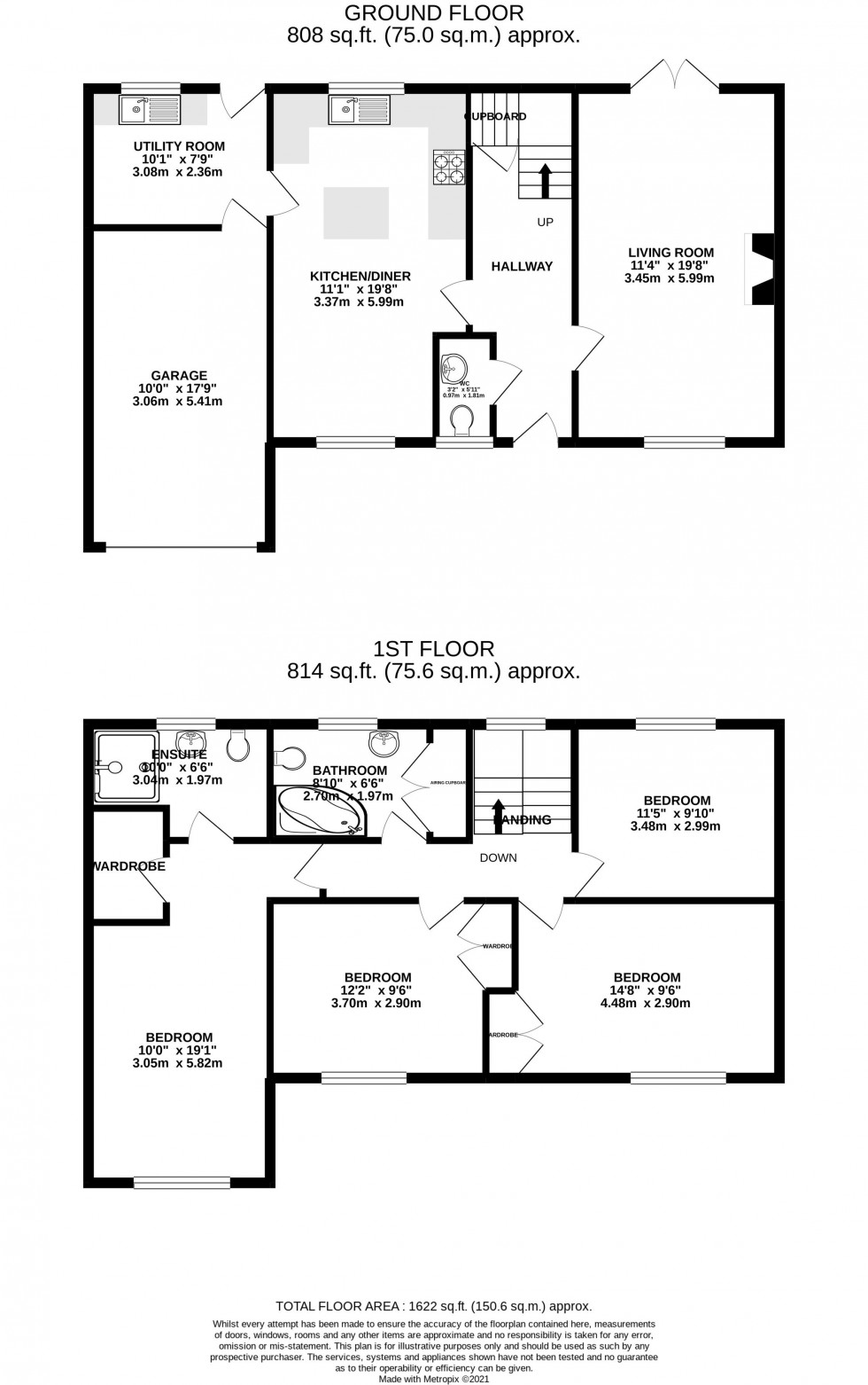 Floorplan for Golwg Y Fan, Brecon, Powys