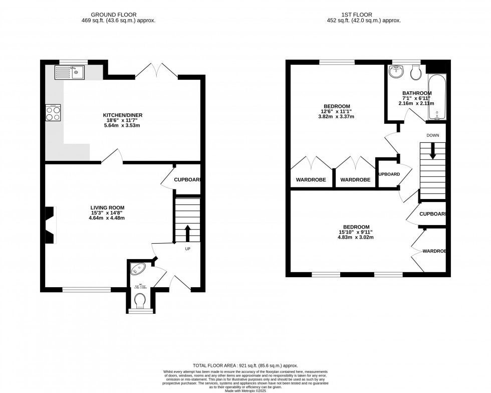 Floorplan for Clyro, Hereford, Powys