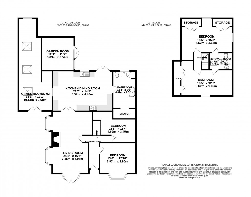 Floorplan for Govilon, Abergavenny, Monmouthshire