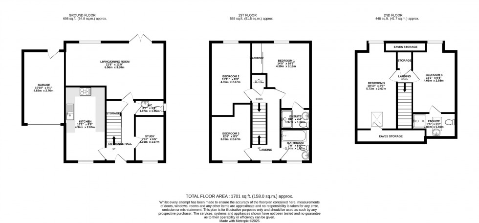 Floorplan for Llantilio Pertholey, Abergavenny, Monmouthshire