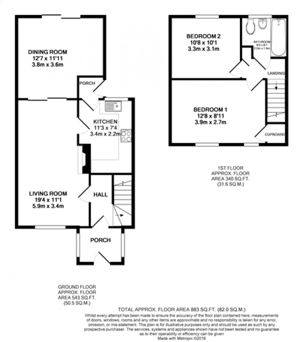 Floorplan for Llangorse, Brecon, Powys