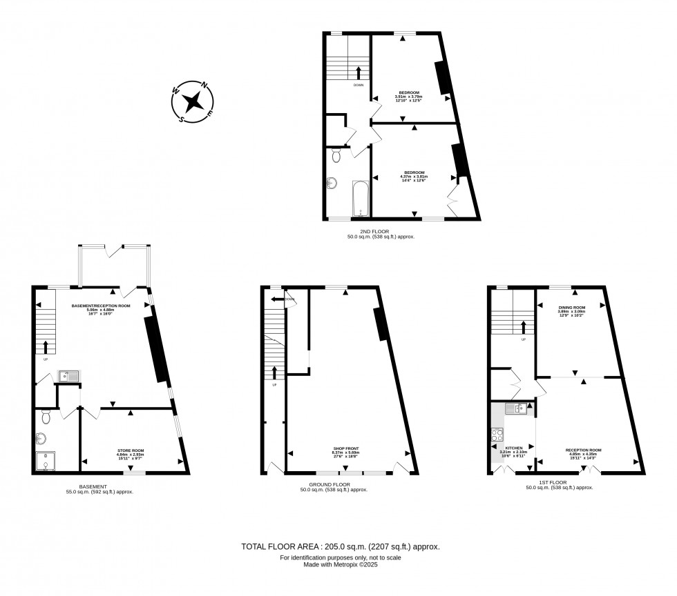 Floorplan for High Street, Llandrindod Wells, Powys