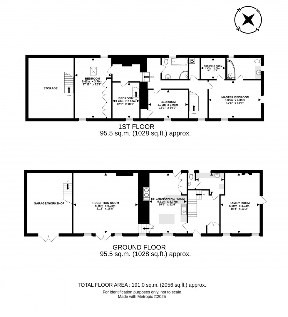 Floorplan for Howey, Llandrindod Wells, Powys