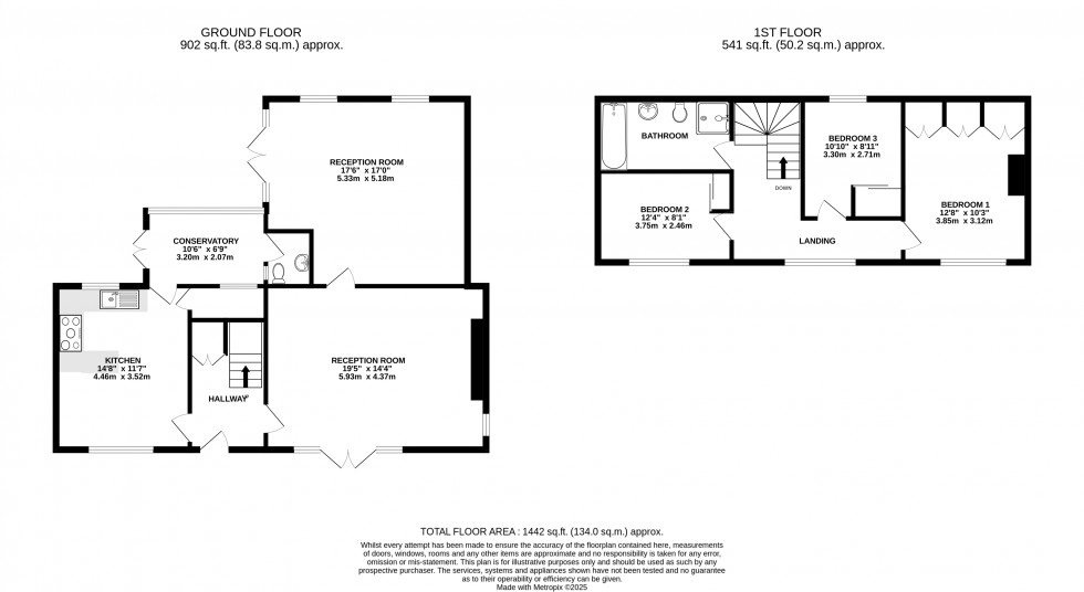 Floorplan for Scethrog, Brecon, Powys