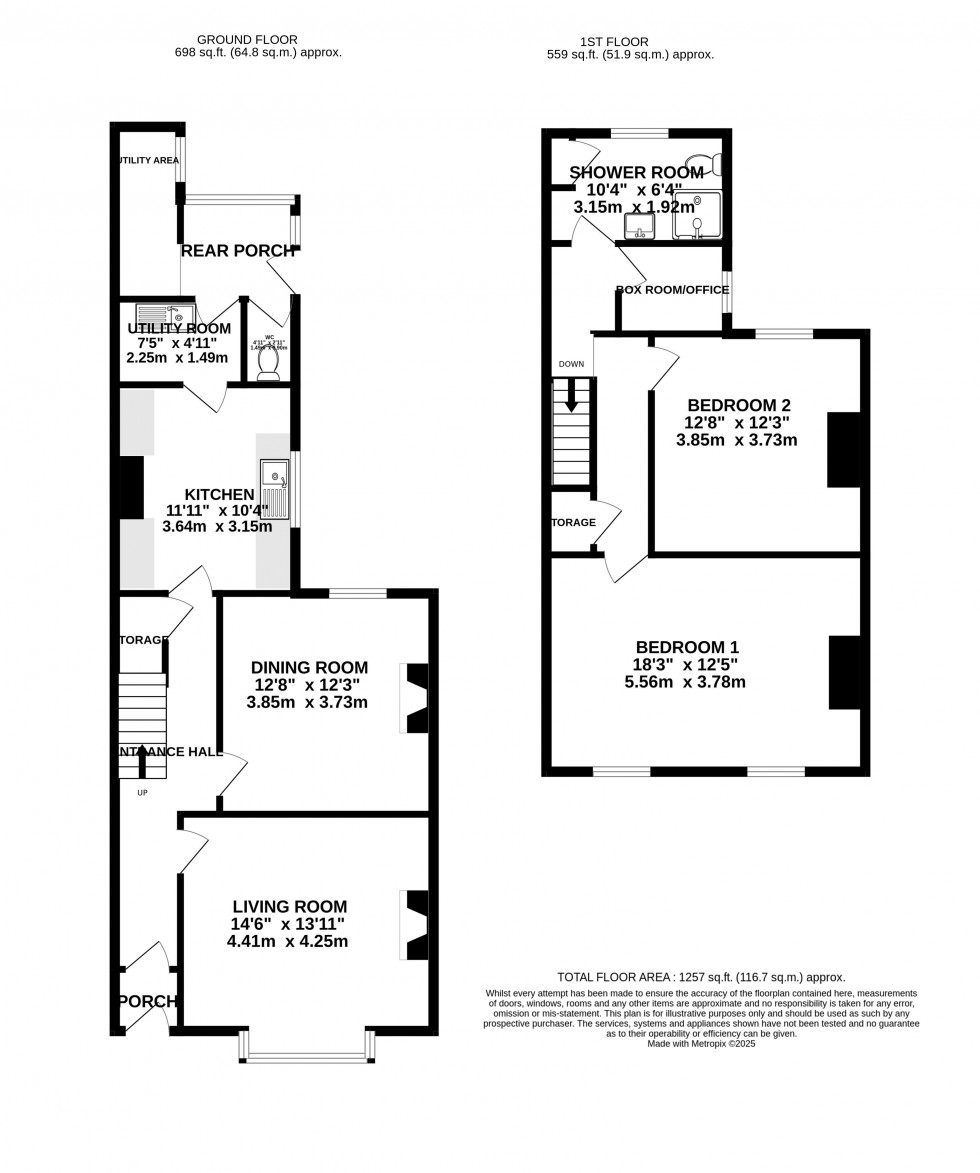 Floorplan for Brynmawr, Ebbw Vale, Blaenau Gwent