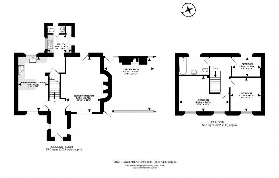 Floorplan for Aberedw, Builth Wells, Powys