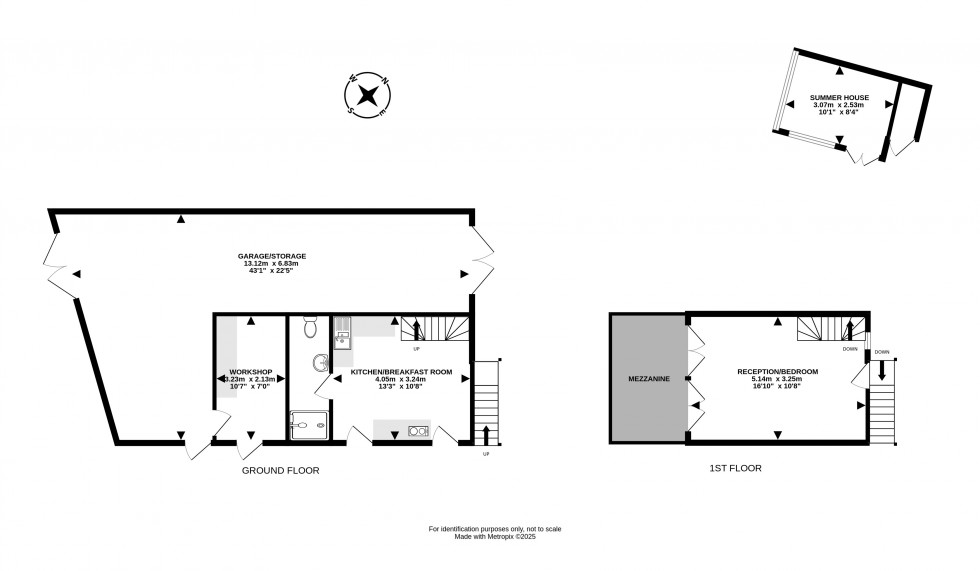Floorplan for Aberedw, Builth Wells, Powys