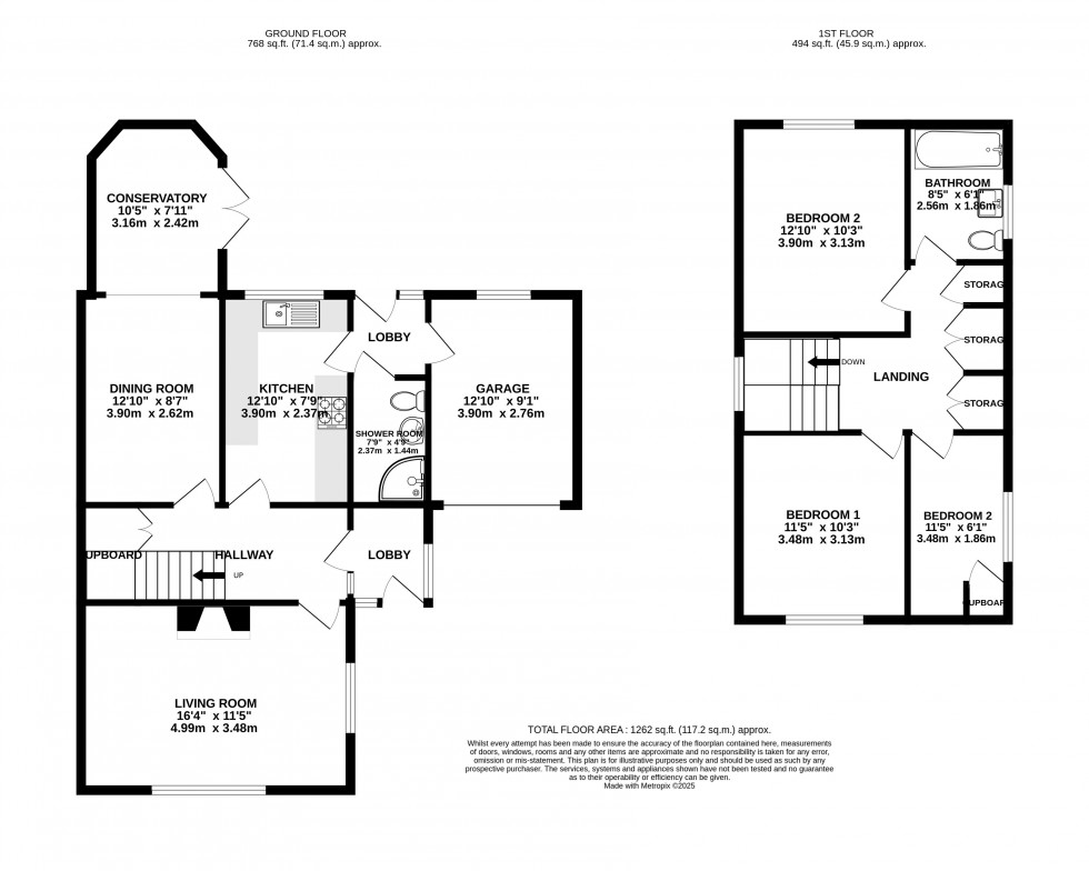 Floorplan for Dingle Road, Abergavenny, Monmouthshire