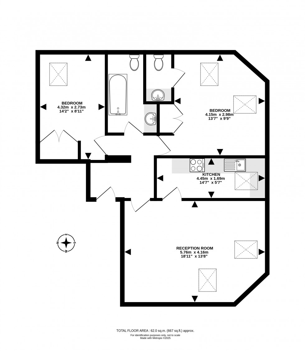 Floorplan for Western Promenade, Llandrindod Wells, Powys
