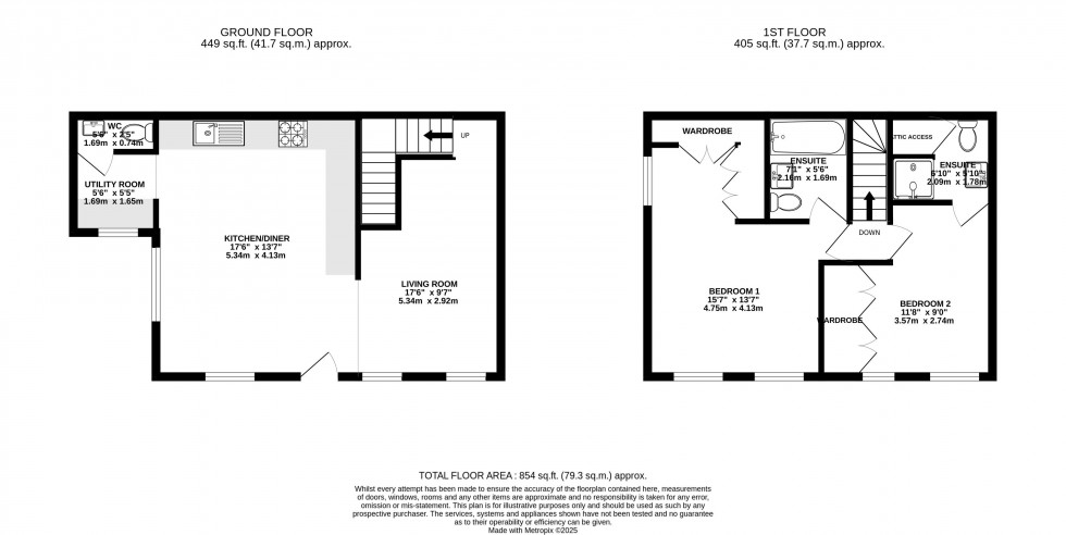 Floorplan for Old Hereford Road, Abergavenny, Monmouthshire