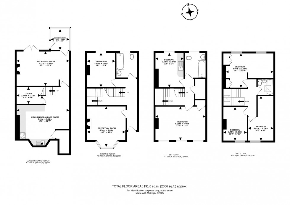 Floorplan for Waterloo Road, Llandrindod Wells, Powys