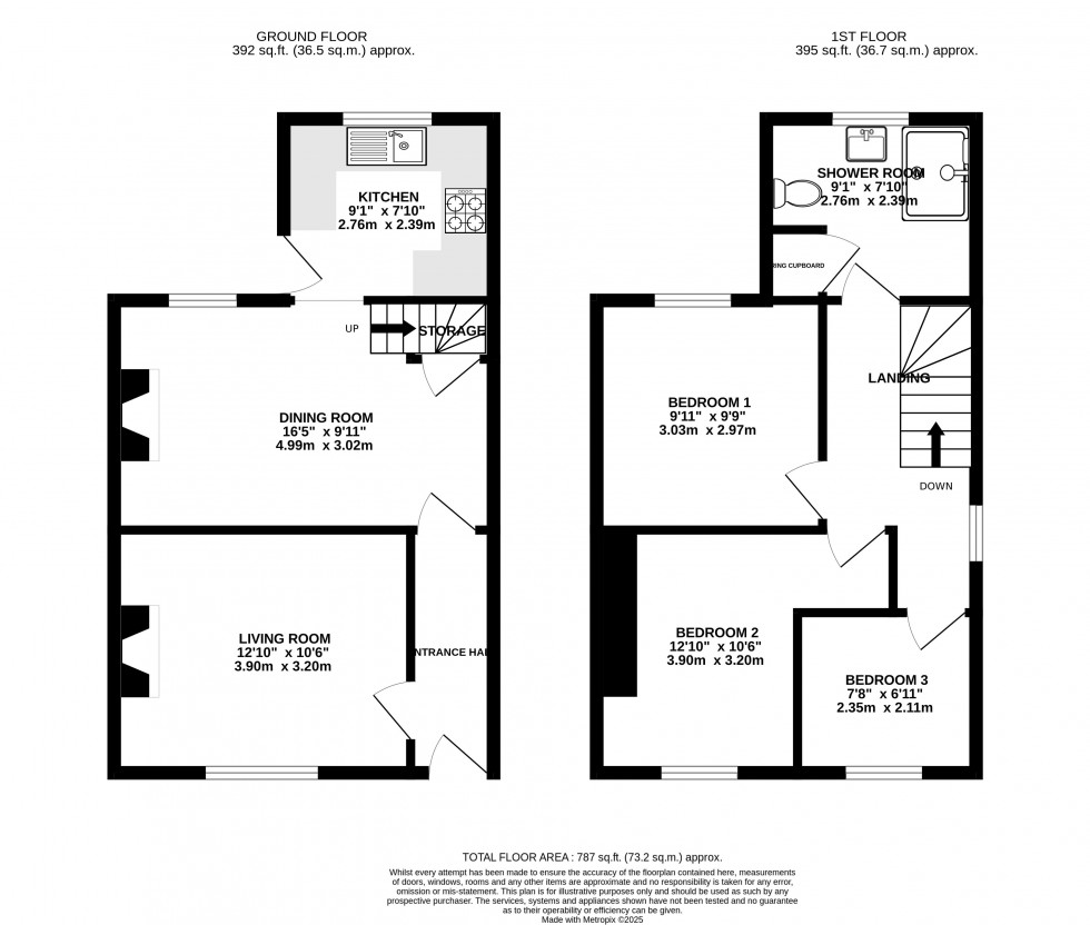 Floorplan for Chapel Road, Abergavenny, Monmouthshire