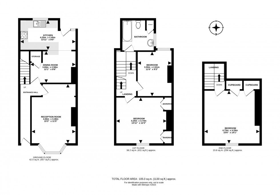 Floorplan for Brecon Road, Builth Wells, Powys