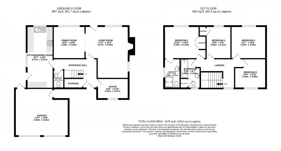 Floorplan for Bwlch, Brecon, Powys