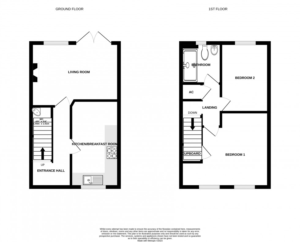 Floorplan for Parc Tarell, Brecon, Powys